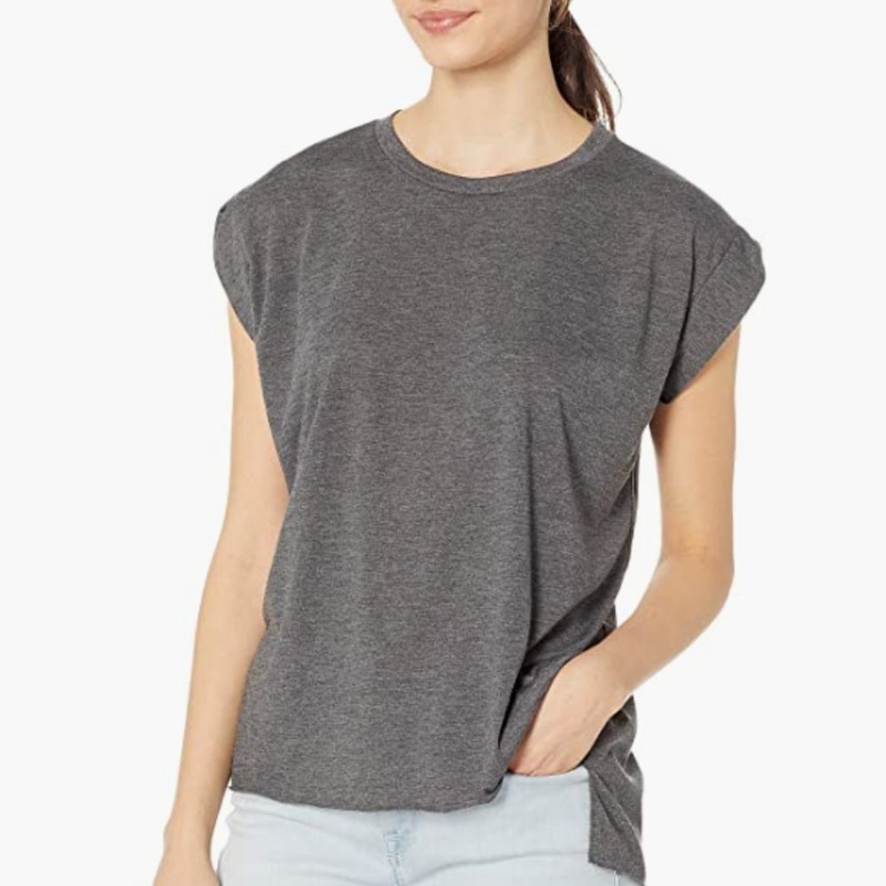 Joe's Jeans Women's Adrienne Roll Sleeve T-shirt Size M  NWT